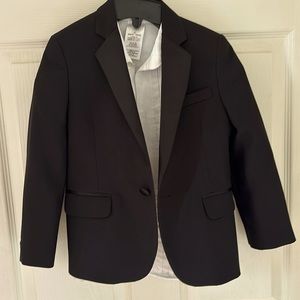 Boy Black Blazer set of 3 pieces .